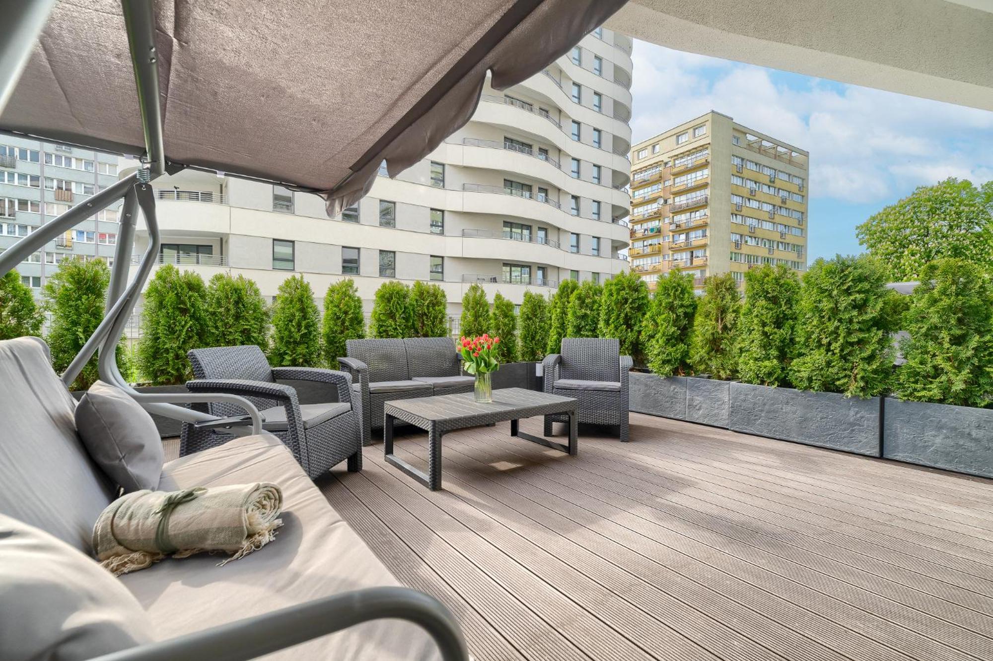 Apartments Ostsee Suntowers Taras Świnoujście Zewnętrze zdjęcie